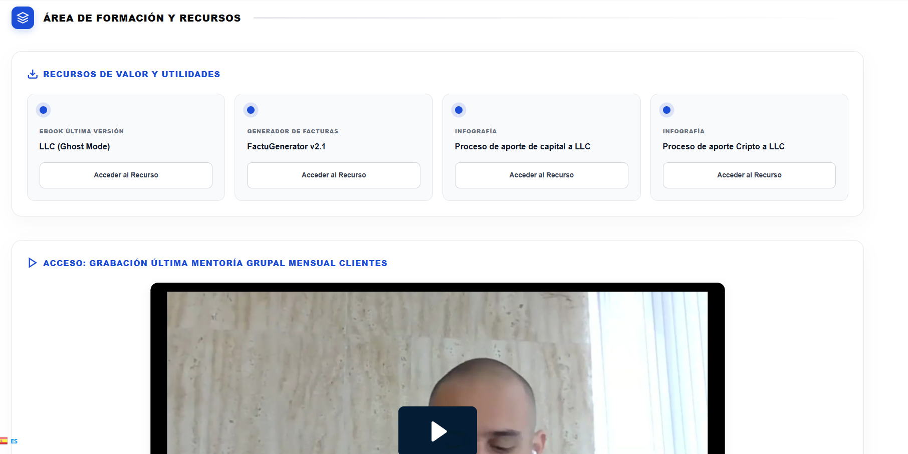 Recursos y Generador de Facturas